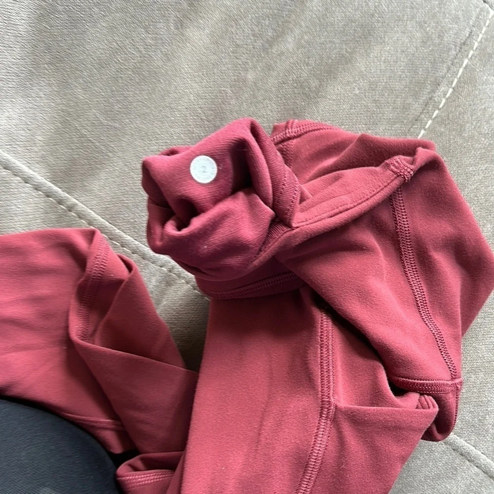 Lululemon Athletica Pink Leggings